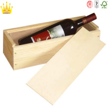 Hölzernes Geschenk Rotwein-Kasten mit konkurrenzfähigem Preis